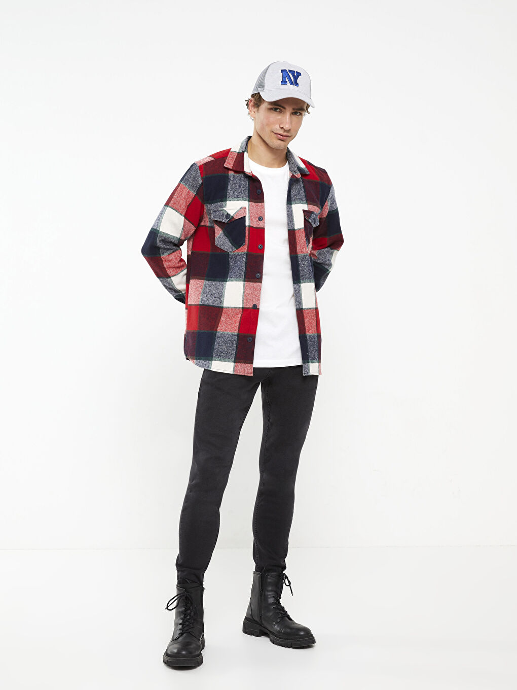 XSIDE Embroidered Men's Baseball Cap -S38048Z8-LAL