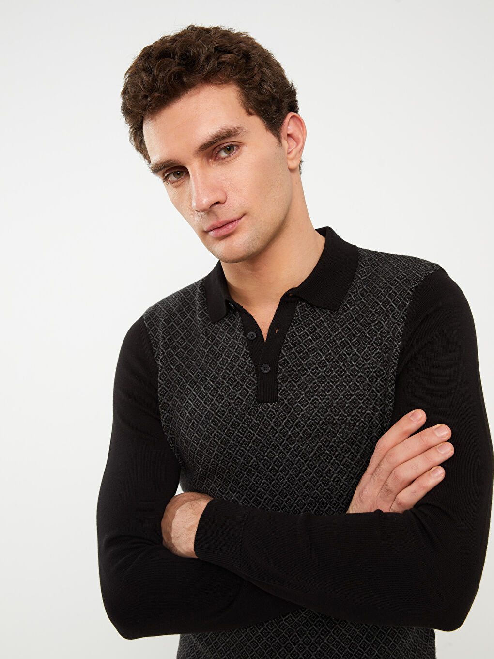 LCWAIKIKI Classic Rollkragen Langarm Herren Strickpullover -S38071Z8-CVL