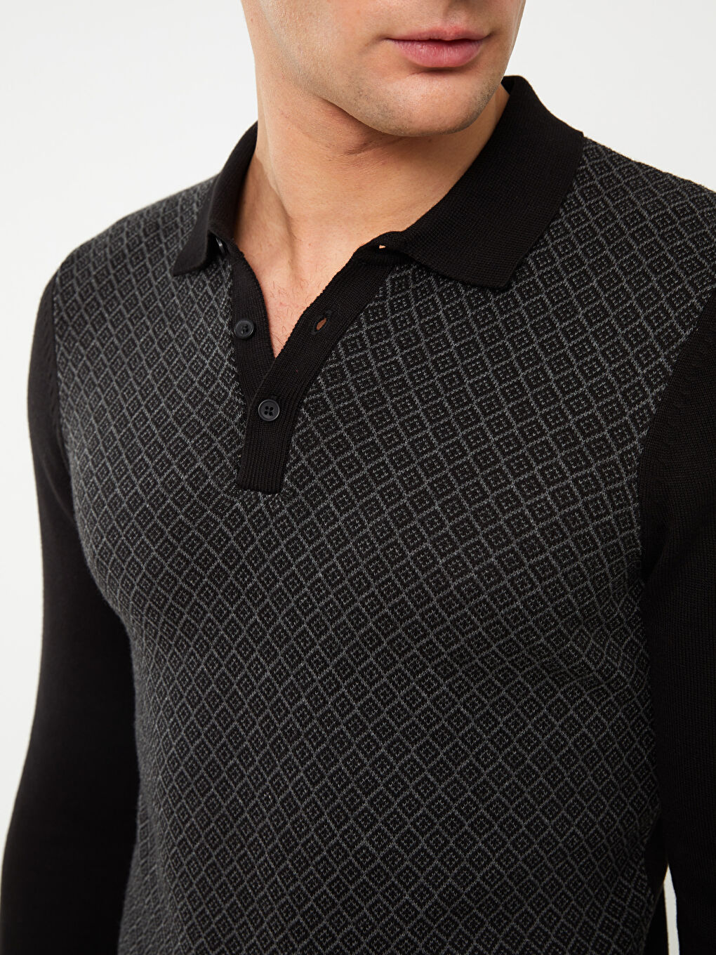 LCWAIKIKI Classic Rollkragen Langarm Herren Strickpullover -S38071Z8-CVL