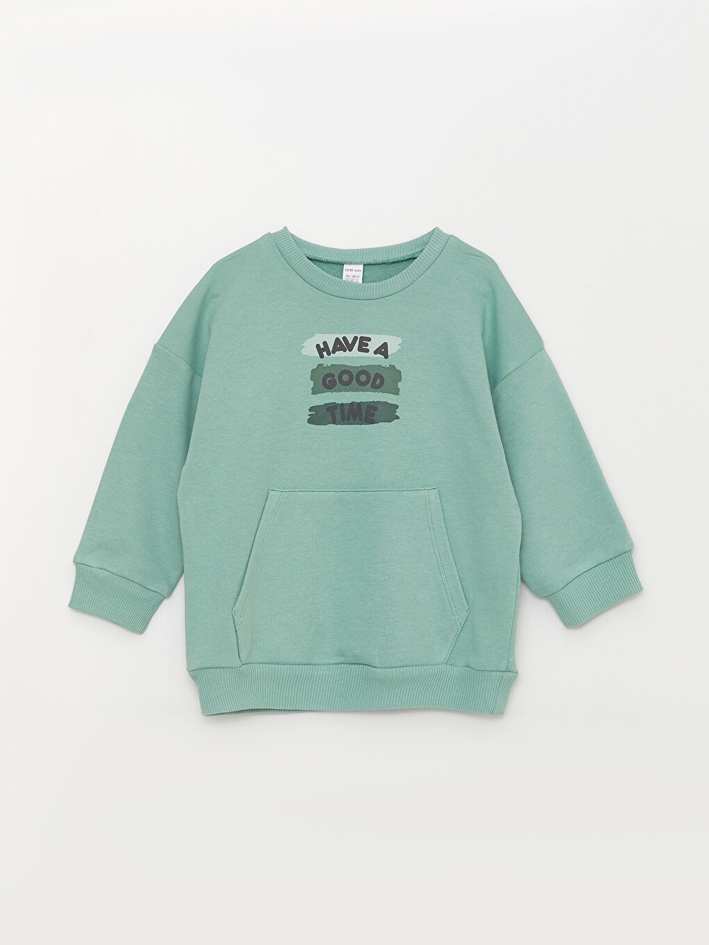 Ensemble 2 Pièces Bébé Garçons Imprimé Col Rond Manches Longues Sweat-Shirt et Pantalon de Survêtement-1