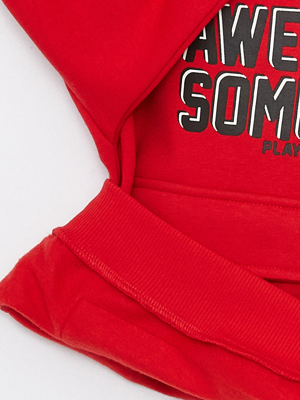 Hooded Long Sleeve Baby Boy Sweatshirt and Pants 2-Pack Set-3