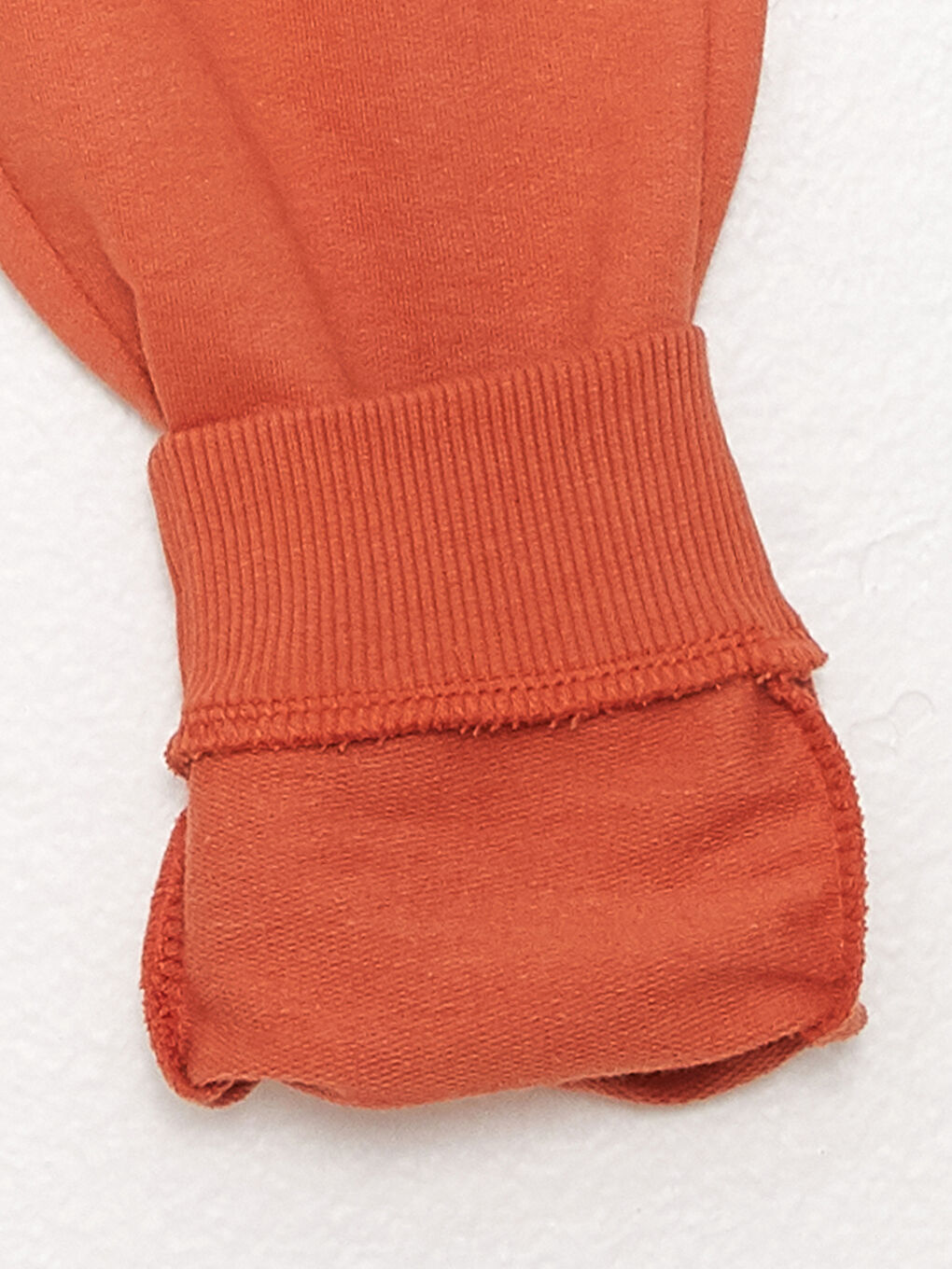 Beyaz Bisiklet Yaka Uzun Kollu Baskılı Erkek Bebek Sweatshirt ve Eşofman Alt 2'li Takım-4