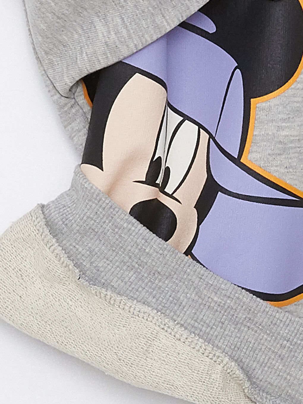 LCW baby High Collar Long Sleeve Mickey Mouse Printed Baby Boy Sweatshirt -S38153Z1-D5P