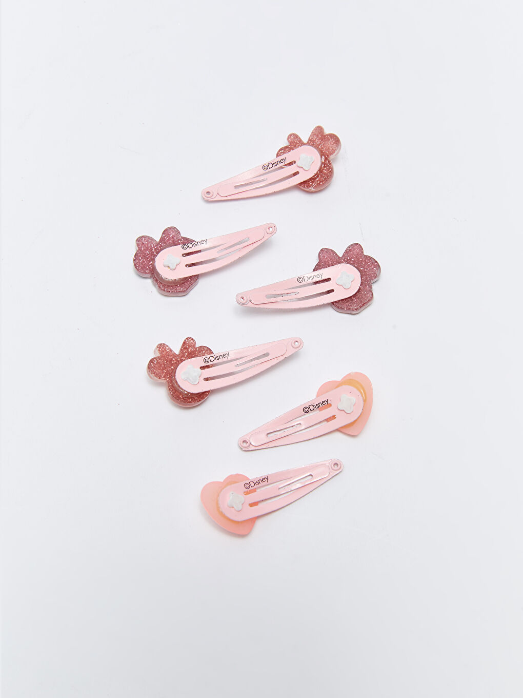 Minnie Mouse Licensed Girls' Hair Clips 6 Pack -S38161Z4-M0T