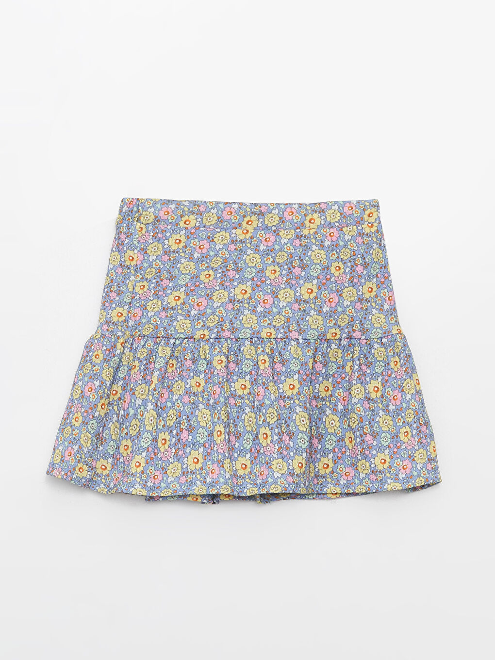 Серпімді белдік өрнекті қыз белдемшесі