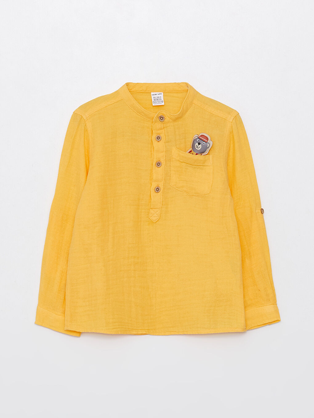 Judge Collar Long Sleeve Baby Boys' Shirt -S38232Z1-FYY