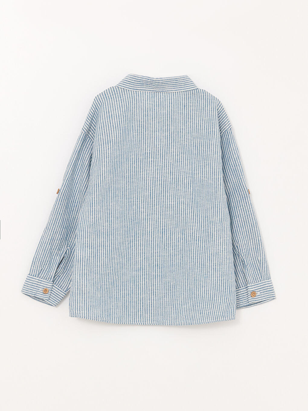 Chemise Rayée à Manches Longues pour Bébé Garçon-1