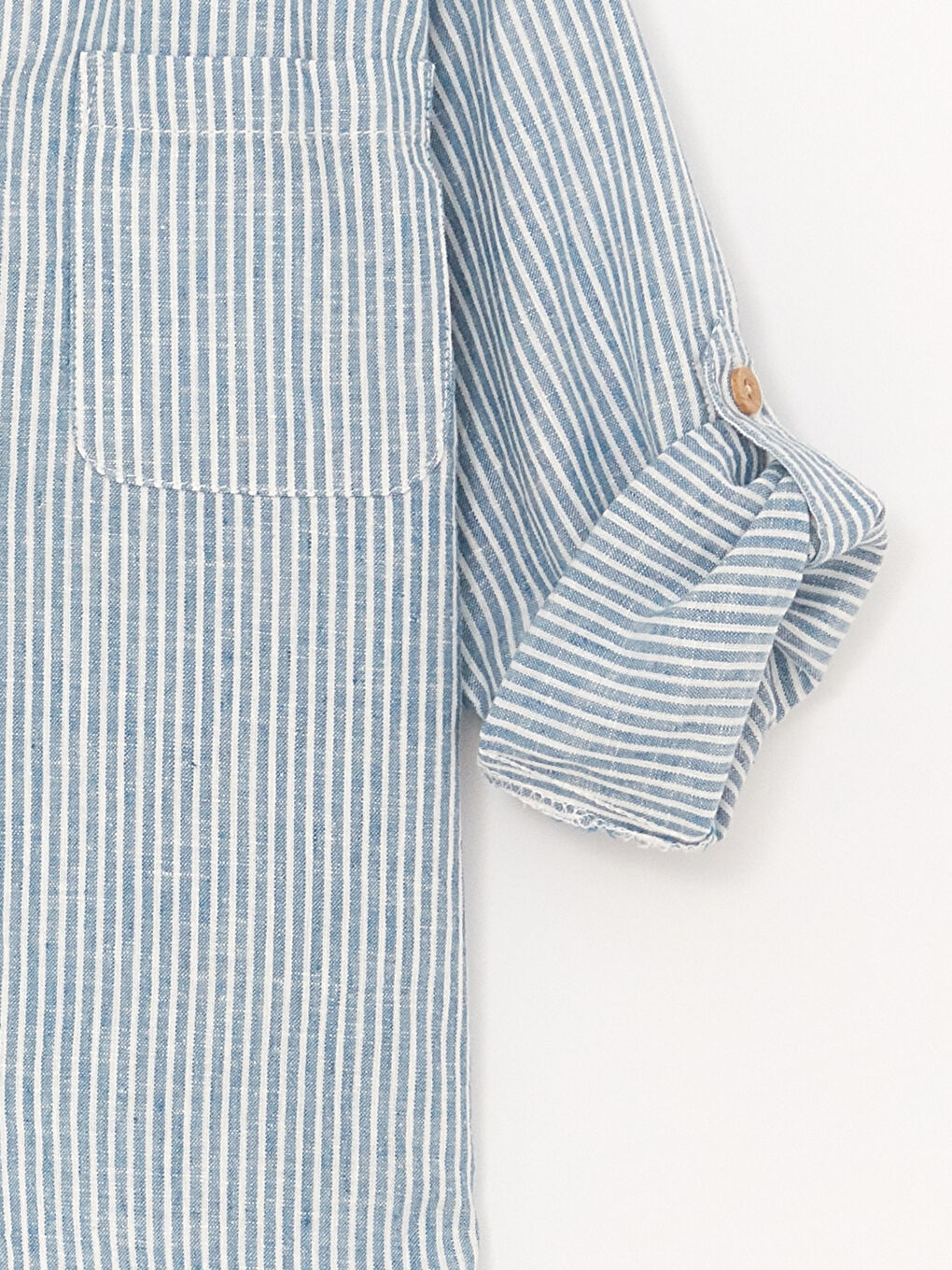 Chemise Rayée à Manches Longues pour Bébé Garçon-2