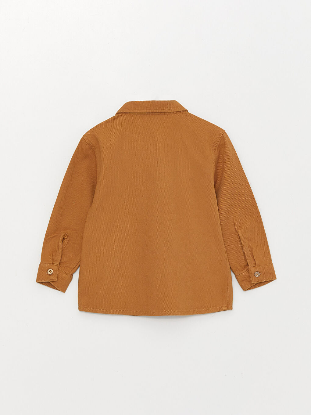 قميص أساسي كم طويل للأولاد الرضع-4