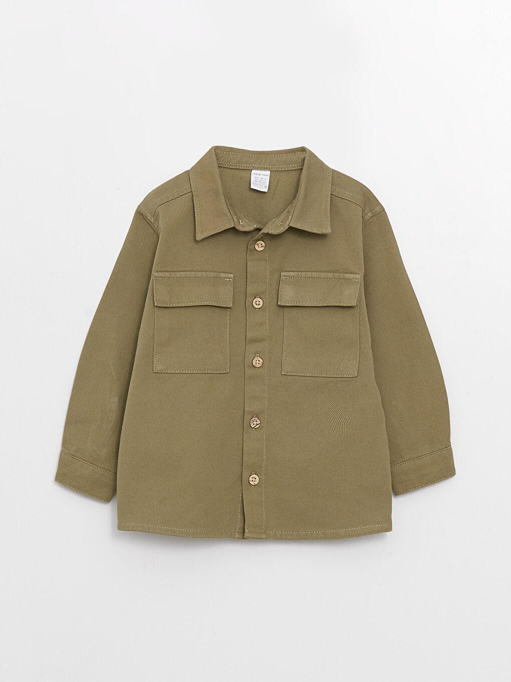 Long Sleeve Basic Baby Boy Shirt -S38236Z1-GVK