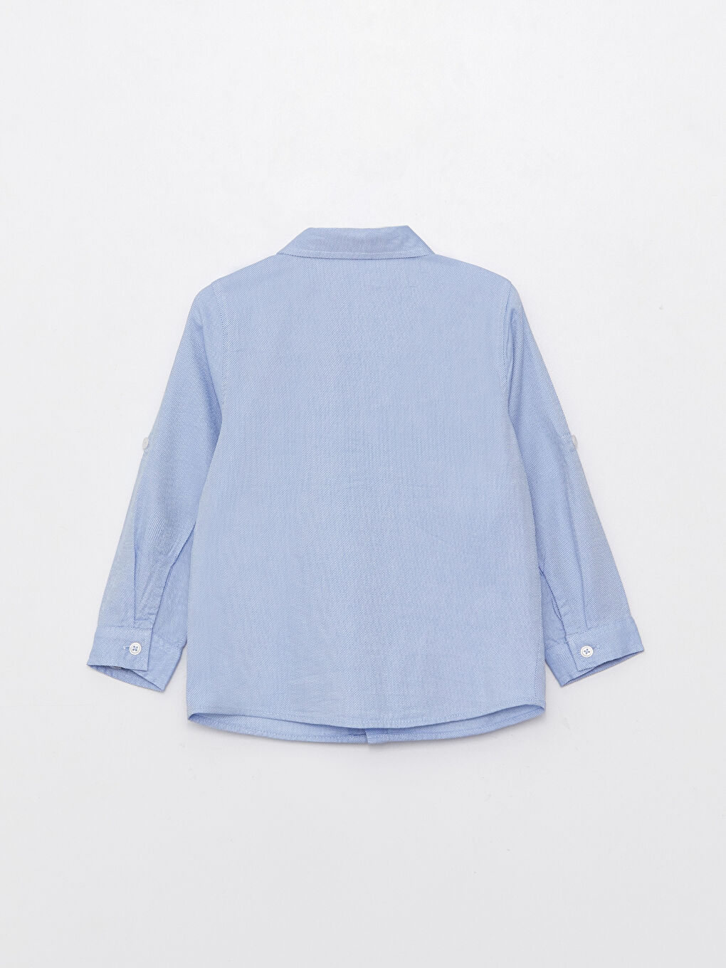 Long Sleeve Embroidery Detailed Baby Boy Shirt and Bow Tie 2-Pack Set-1