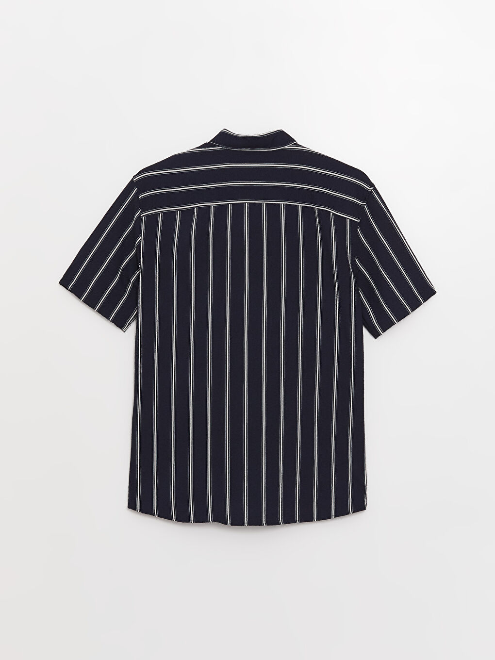 LCW Vision Regular Fit Short Sleeve Striped Men's Shirt -S38244Z8-LGS