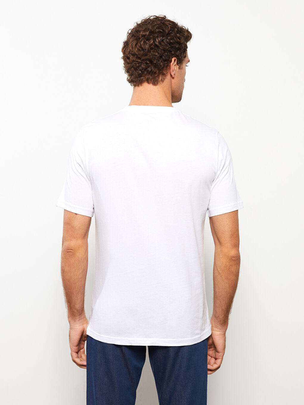 LCWAIKIKI Basic Crew Neck Jersey Men's T-Shirt -S38272Z8-Q6K