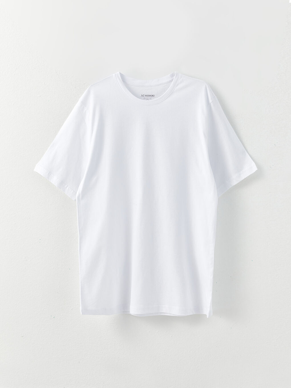 LCWAIKIKI Basic Crew Neck Jersey Men's T-Shirt -S38272Z8-Q6K