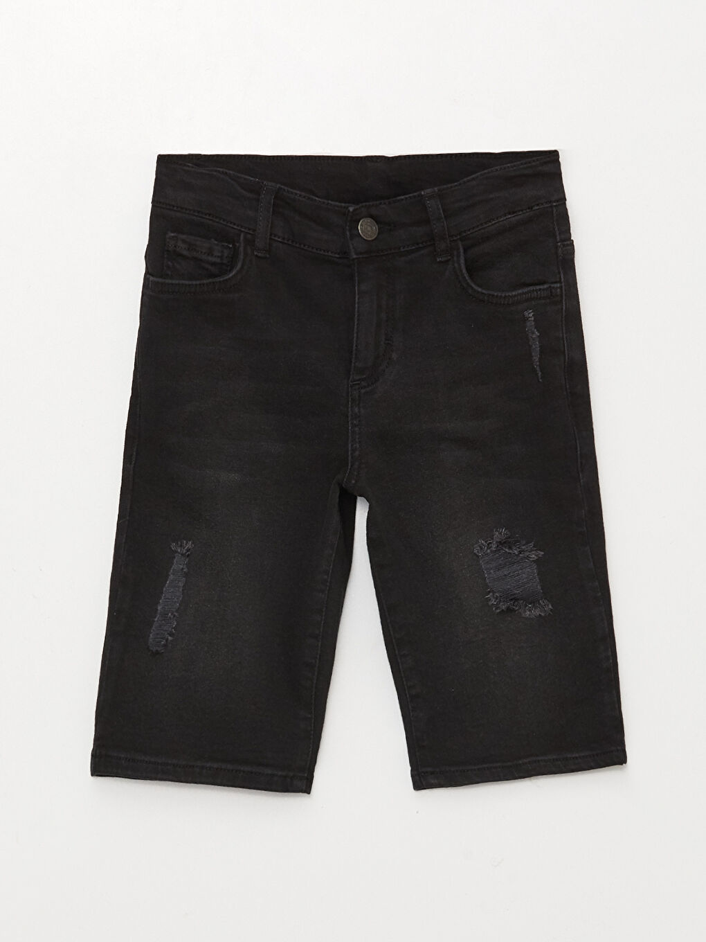 Ripped Detailed Boy Jean Roller -S38287Z4-326