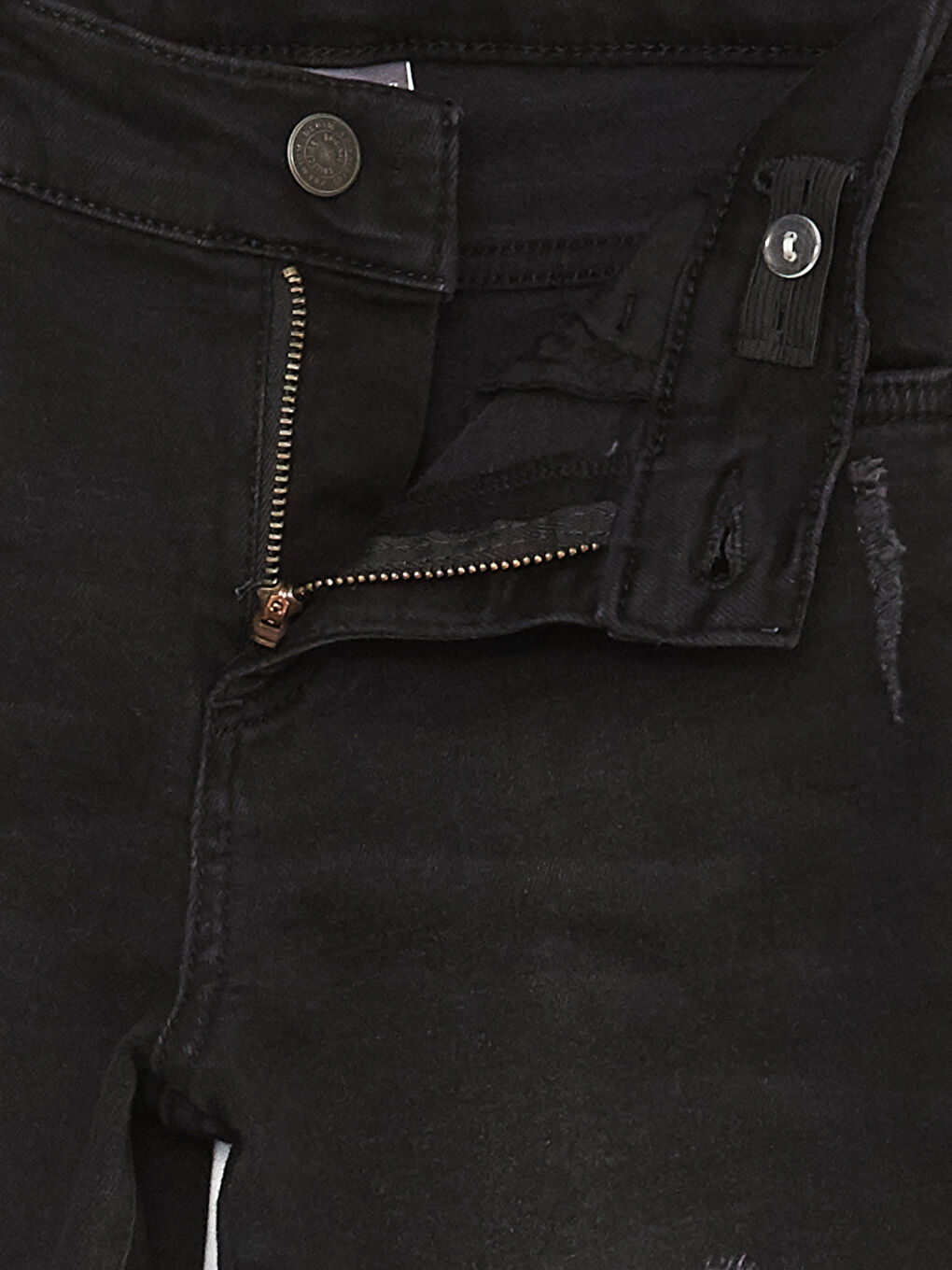 Ripped Detailed Boy Jean Roller -S38287Z4-326