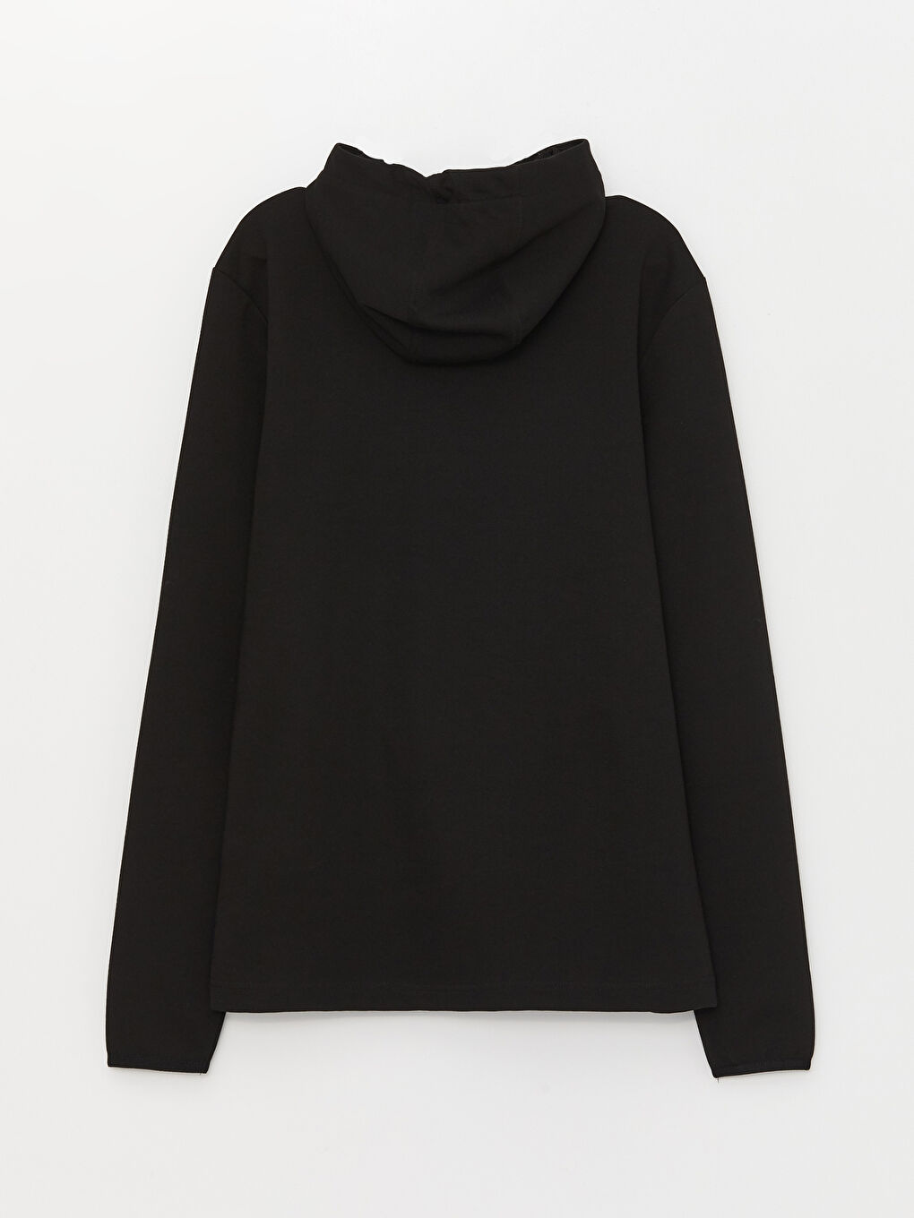 Суитшърт с качулка с дълъг ръкав за мъже-6