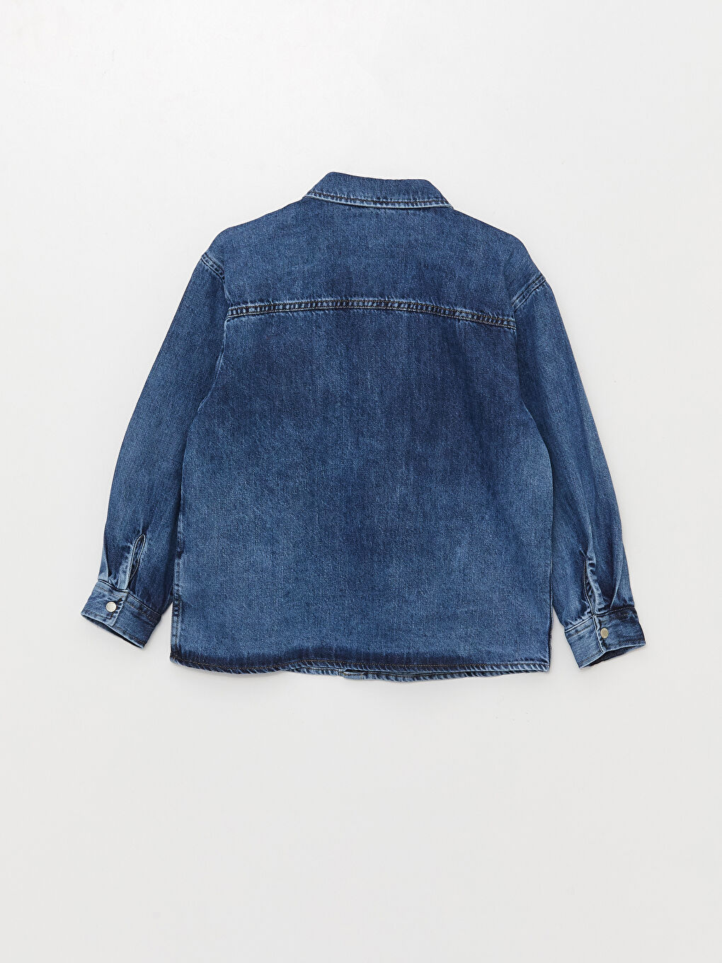 Relaxed Fit Boys' Denim Shirt -S38295Z4-309