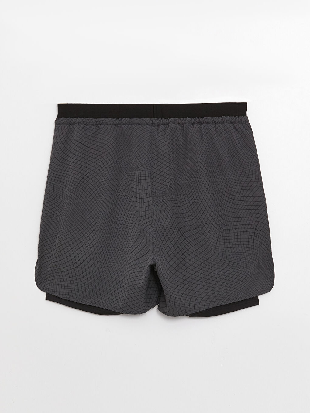 XSIDE ACTIVE Siyah Slim Fit Erkek Taytlı Şort - 8