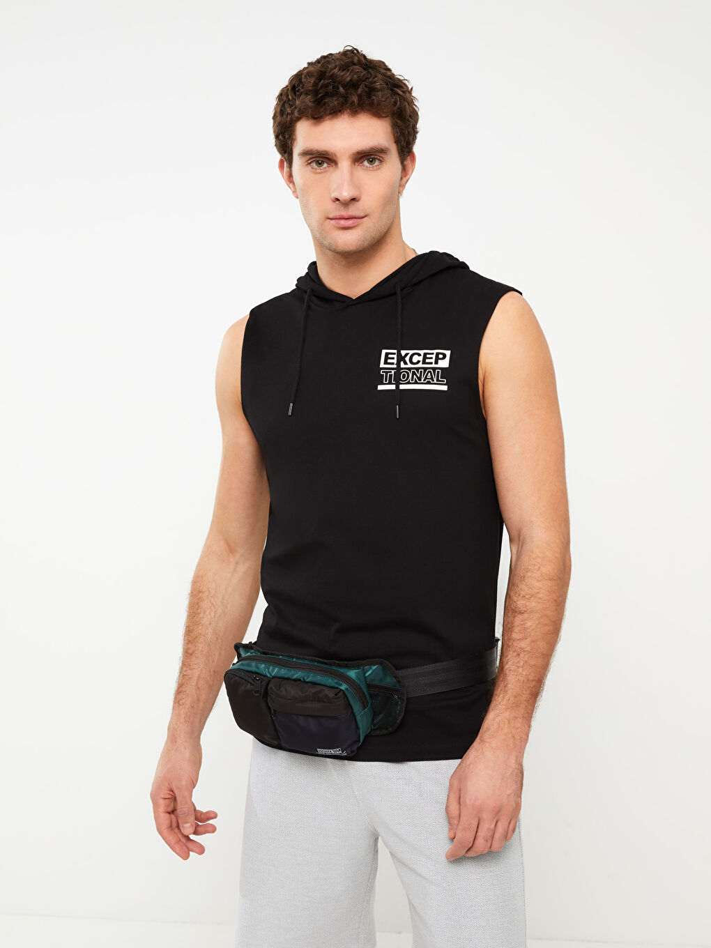 CRNA Top majica Muškarac -S38306Z8-CVL