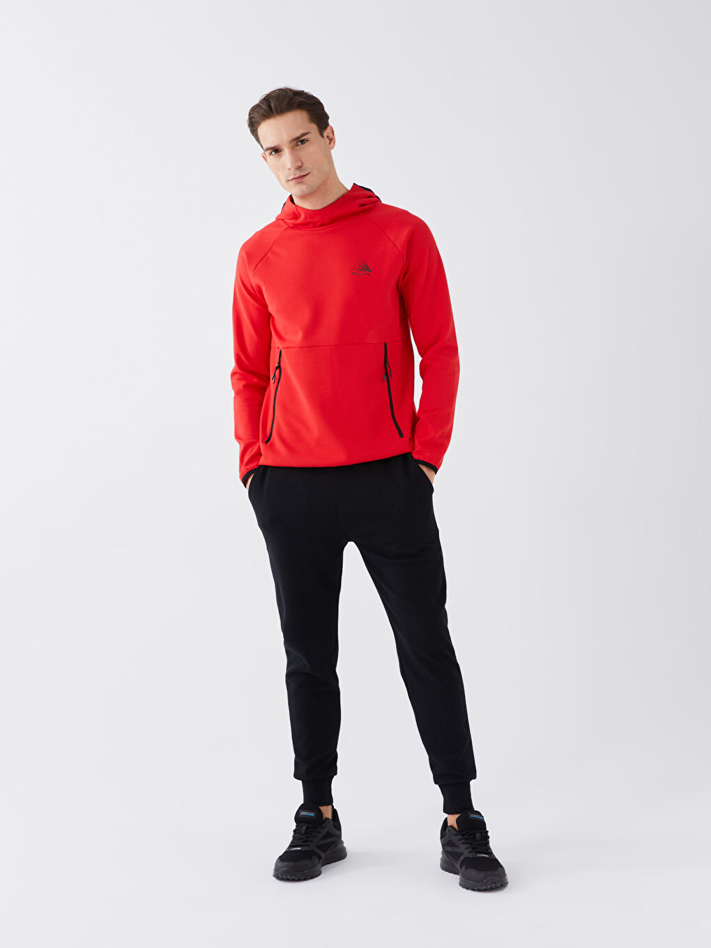 Siyah Slim Fit Erkek Jogger Eşofman Altı-1