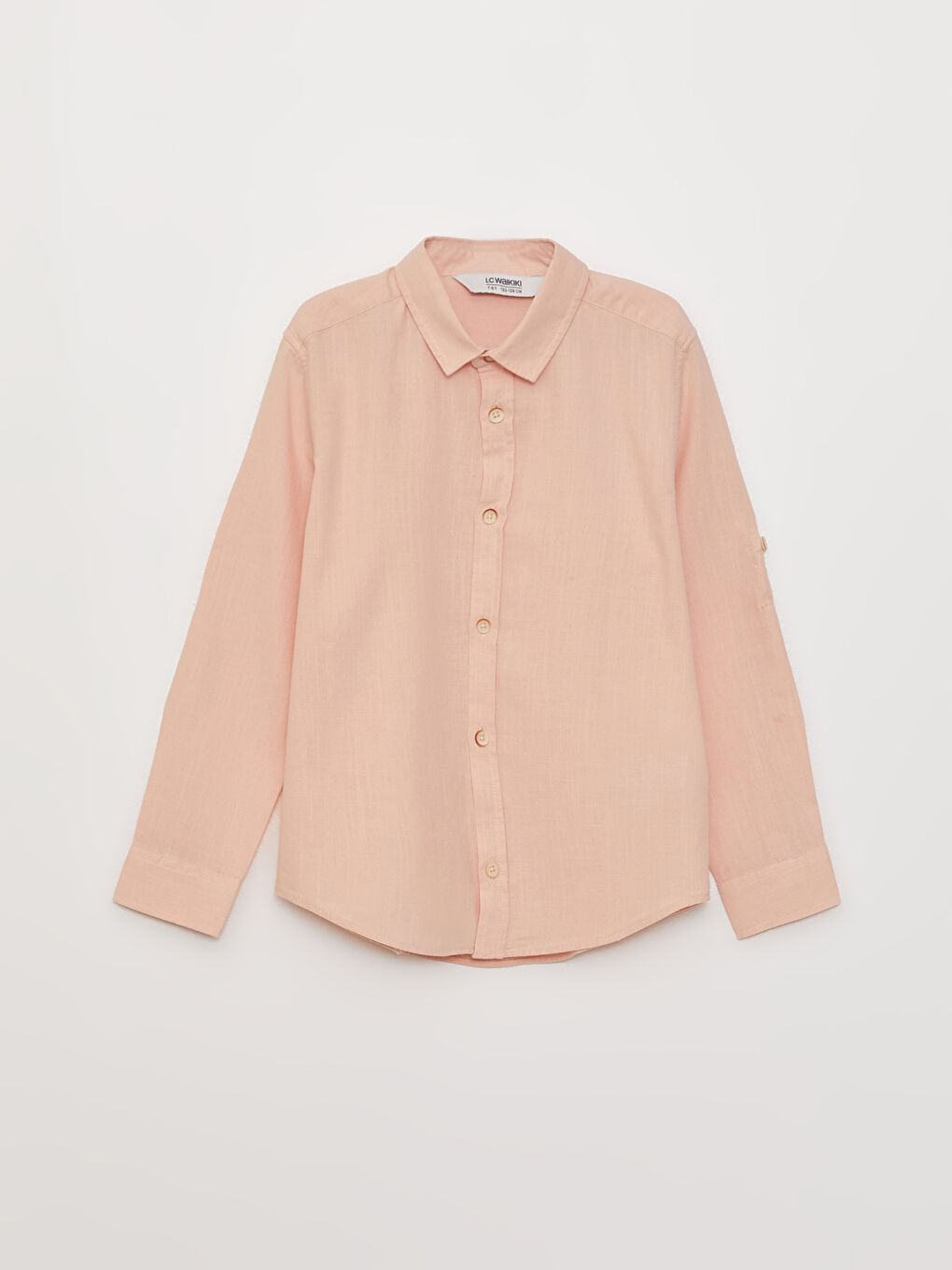 Chemise Basique à Manches Longues en Popeline pour Garçon-2