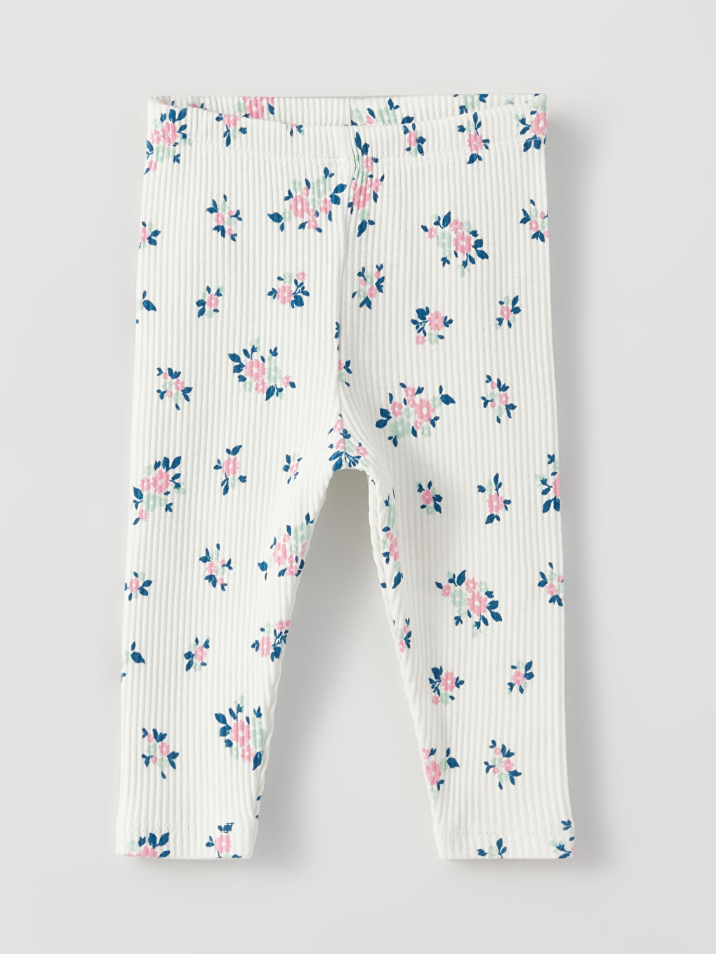 Crew Neck Baby Girls' Blouse and Leggings 2 Pack Set-2