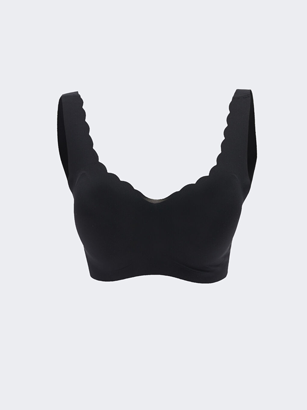 Haut Bustier Uni Sans Armature Non Rembourré