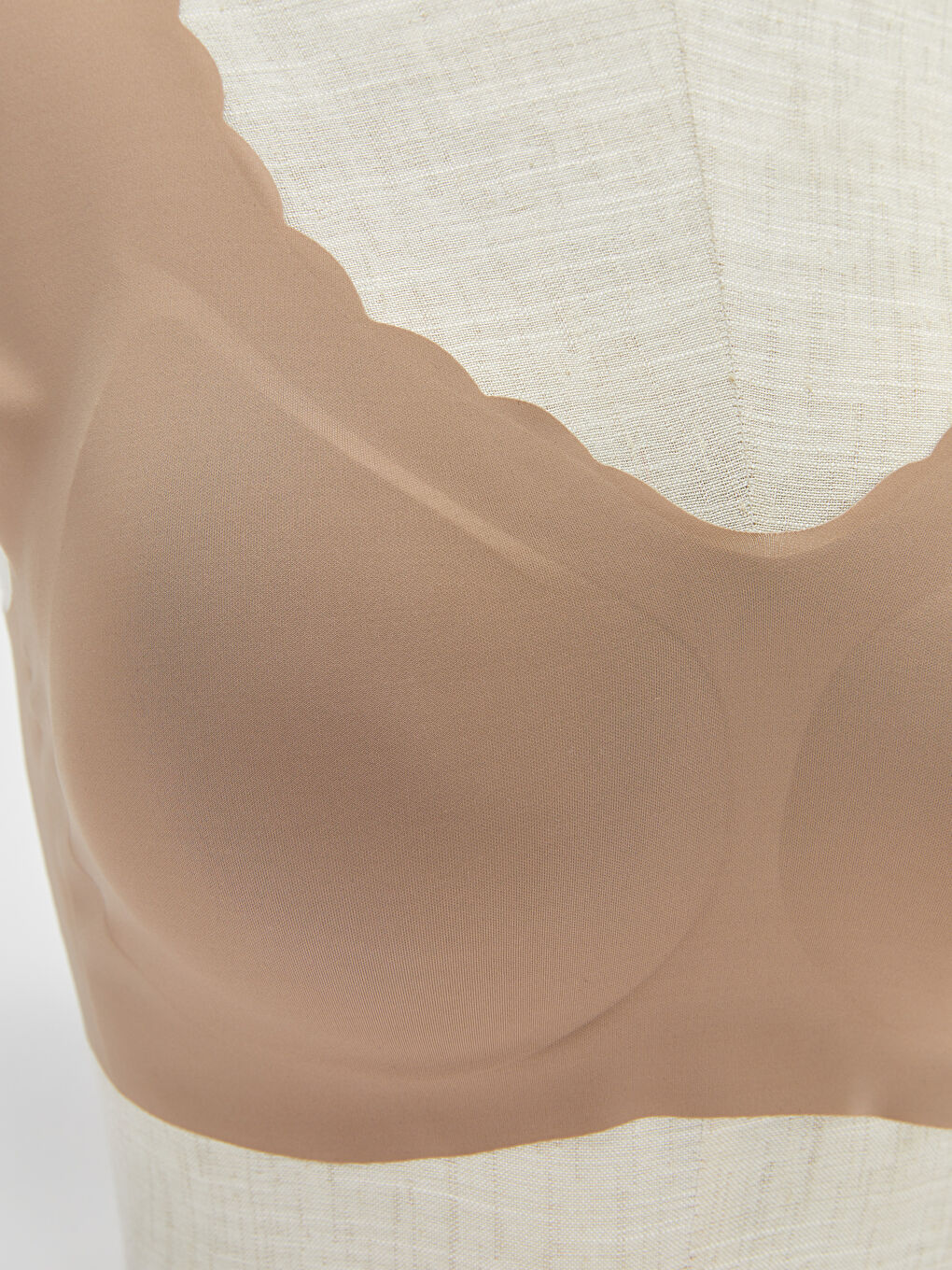 Kahverengi Balensiz Dolgusuz Düz Büstiyer-2