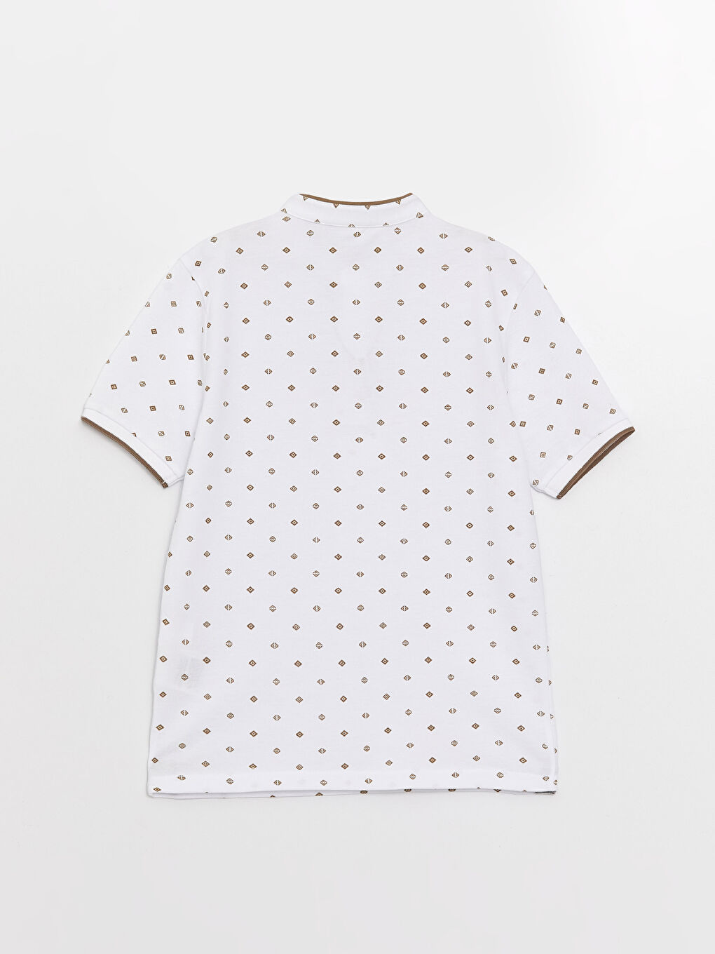 ბაბუის საყელო ნაბეჭდი მოკლე სახელო ბიჭის მაისური-1