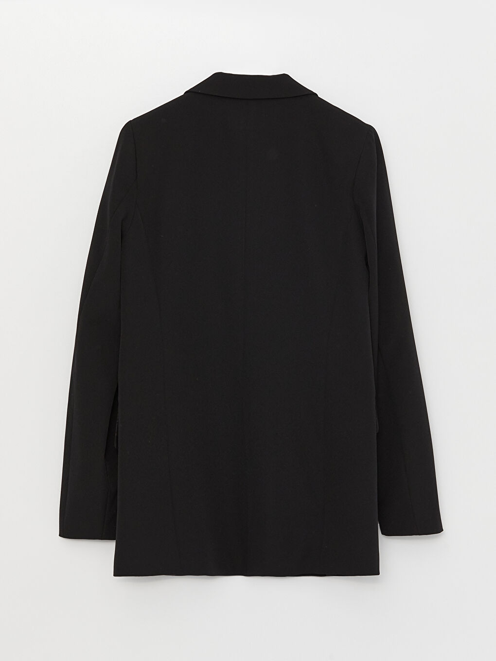 LCWAIKIKI Classic Front Button Closure Straight Long Sleeve Women's Jacket -S38407Z8-CVL