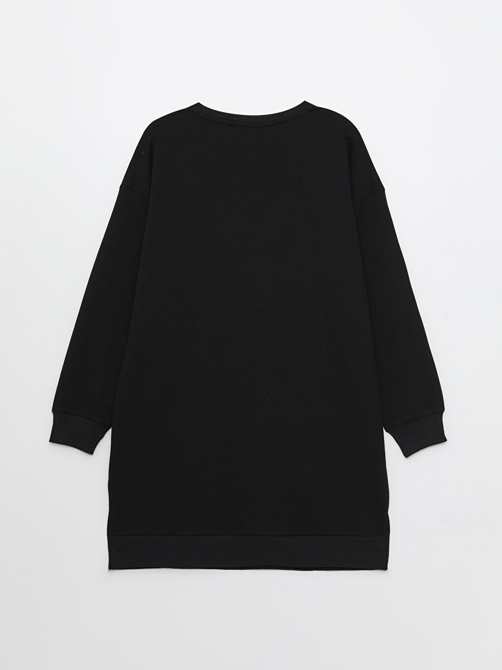 Crew Neck Printed Long Sleeve Women's Sweatshirt Tunic-7