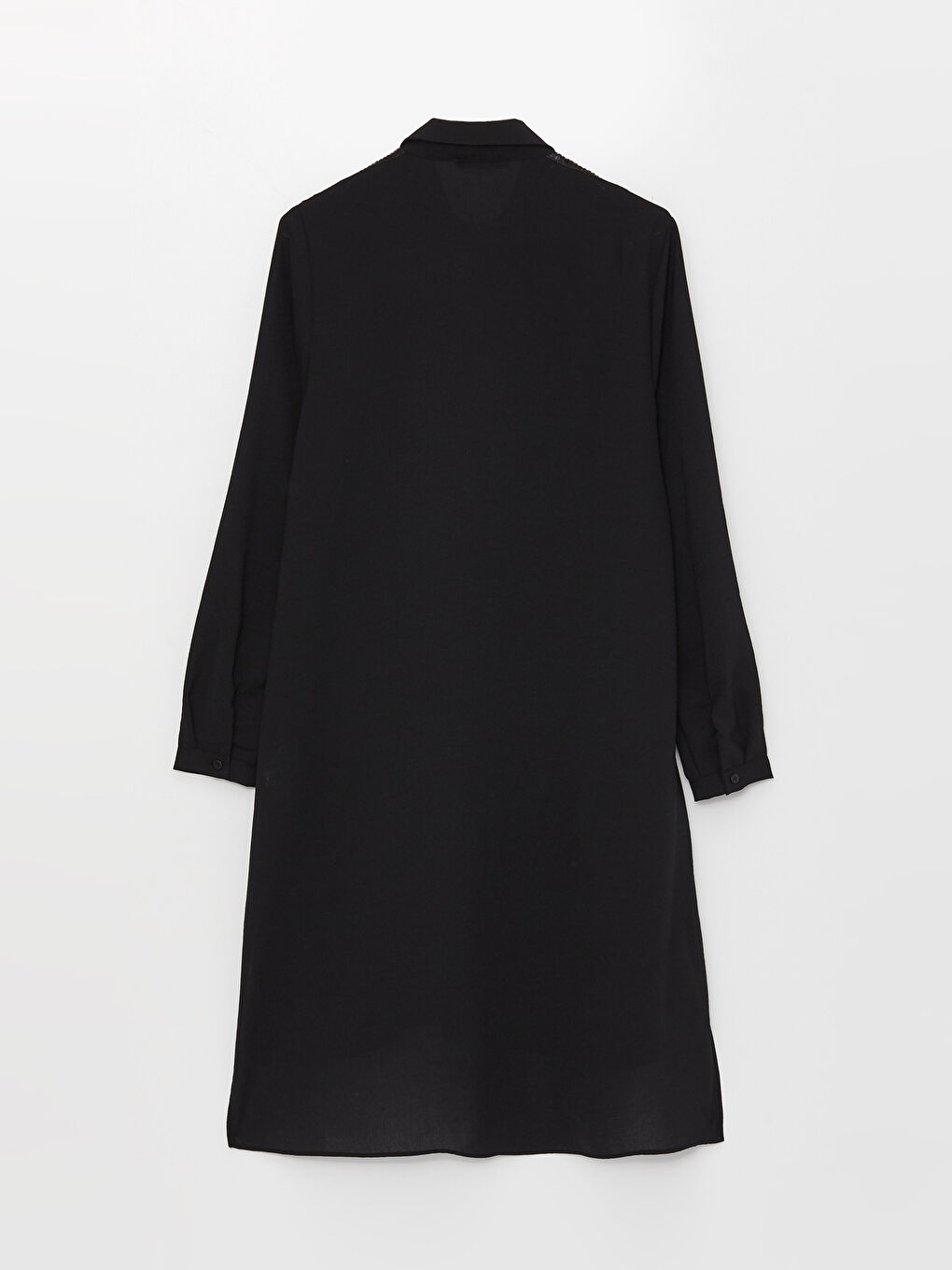 Siyah Aerobin Kadın Gömlek Tunik-6