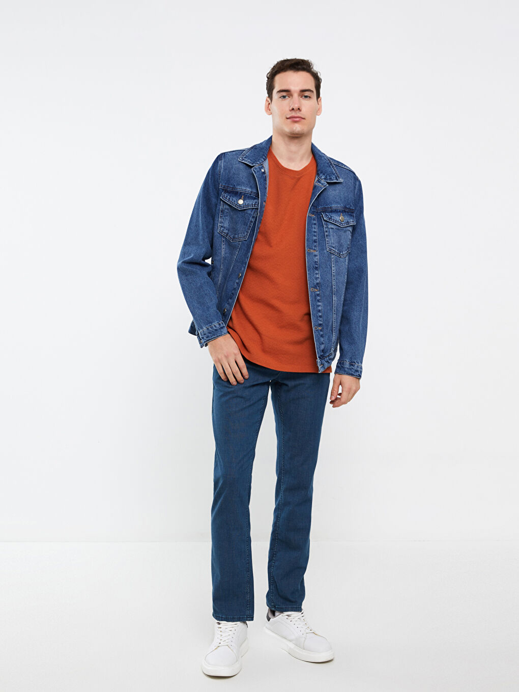 LCW Jeans Orta İndigo Rodeo 779 Regular Fit Erkek Jean Pantolon