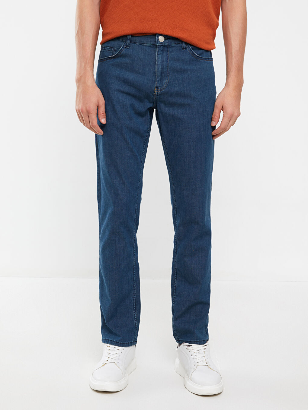 LCW Jeans Orta İndigo Rodeo 779 Regular Fit Erkek Jean Pantolon - 1