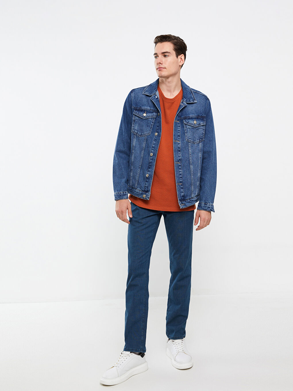 LCW Jeans Orta İndigo Rodeo 779 Regular Fit Erkek Jean Pantolon - 2