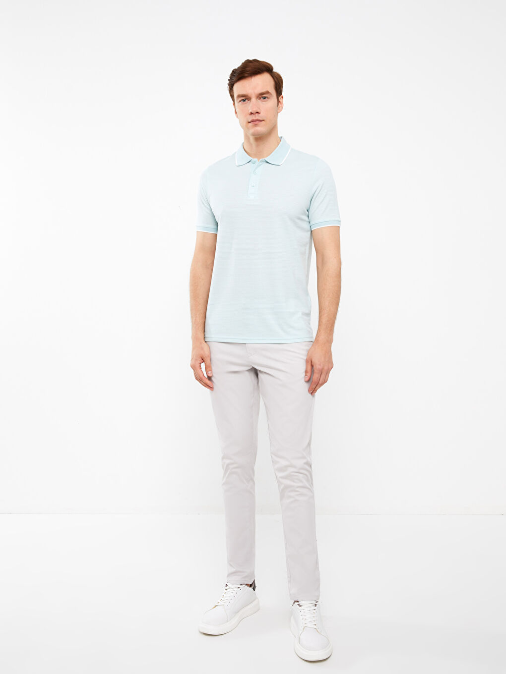 LCWAIKIKI Classic Slim Fit Men's Chino Trousers -S38460Z8-P7S