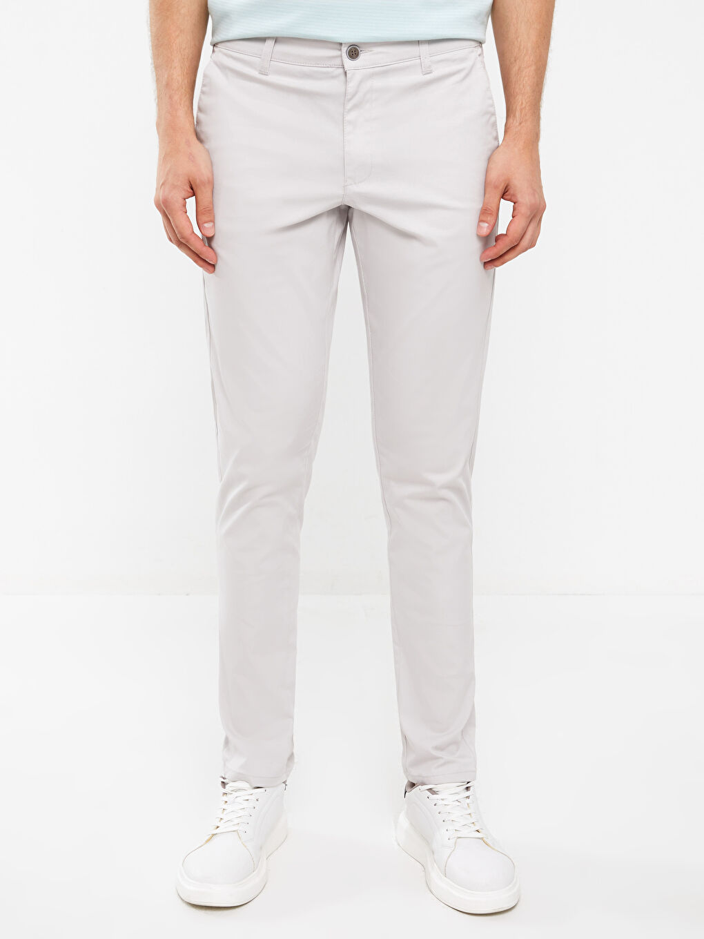 LCWAIKIKI Classic Slim Fit Men's Chino Trousers -S38460Z8-P7S