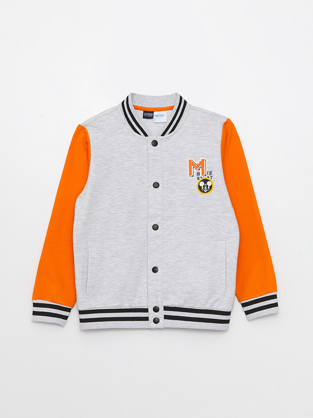 ميكي ماوس جاكت كلية كم طويل مطبوع للأولاد-4