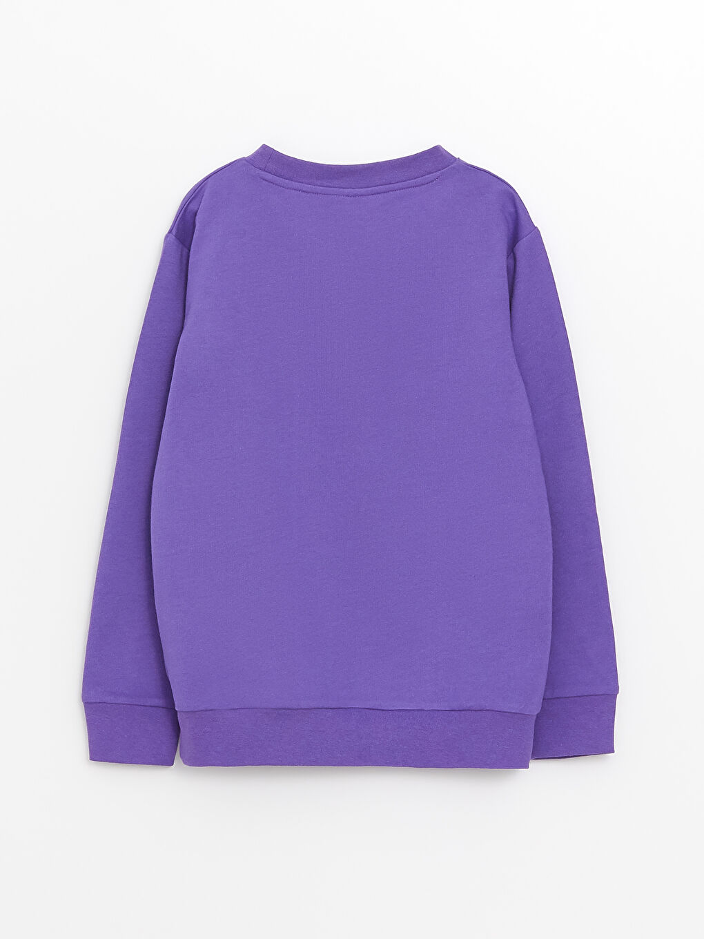 Crew Neck Mickey Mouse Printed Long Sleeve Boys' Sweatshirt-4