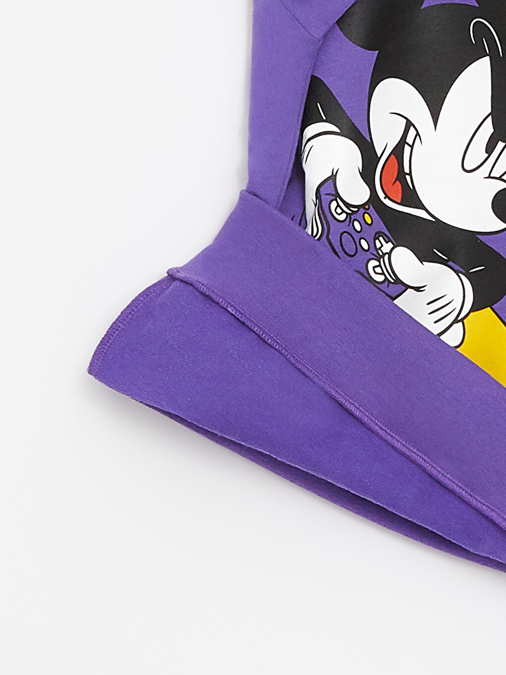 Crew Neck Mickey Mouse Printed Long Sleeve Boys' Sweatshirt-6