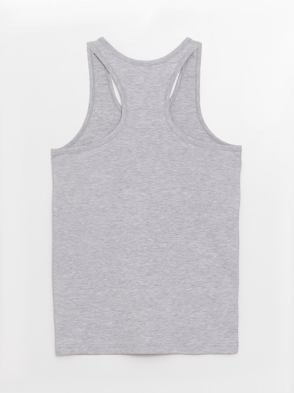 Gri U Yaka Basic Erkek Atlet 2'li-8