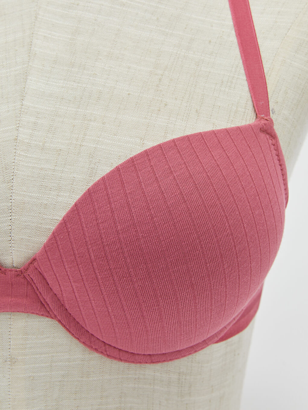 Underwire Half Filled Plain T-Shirt Bra -S38566Z8-GV8