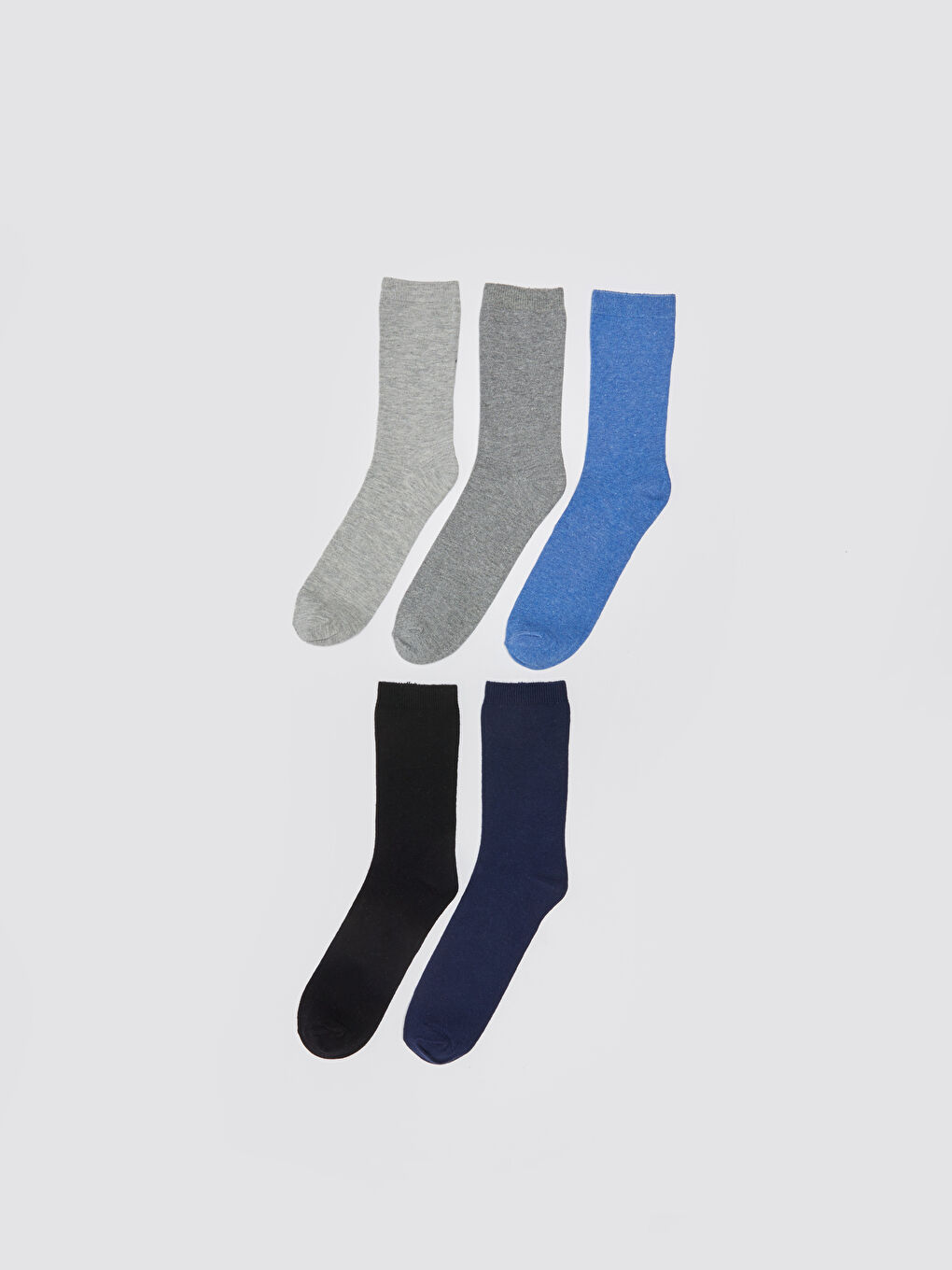 LCW Kids Basic Boys' Ankle Socks 5 Pack -S38592Z4-K00