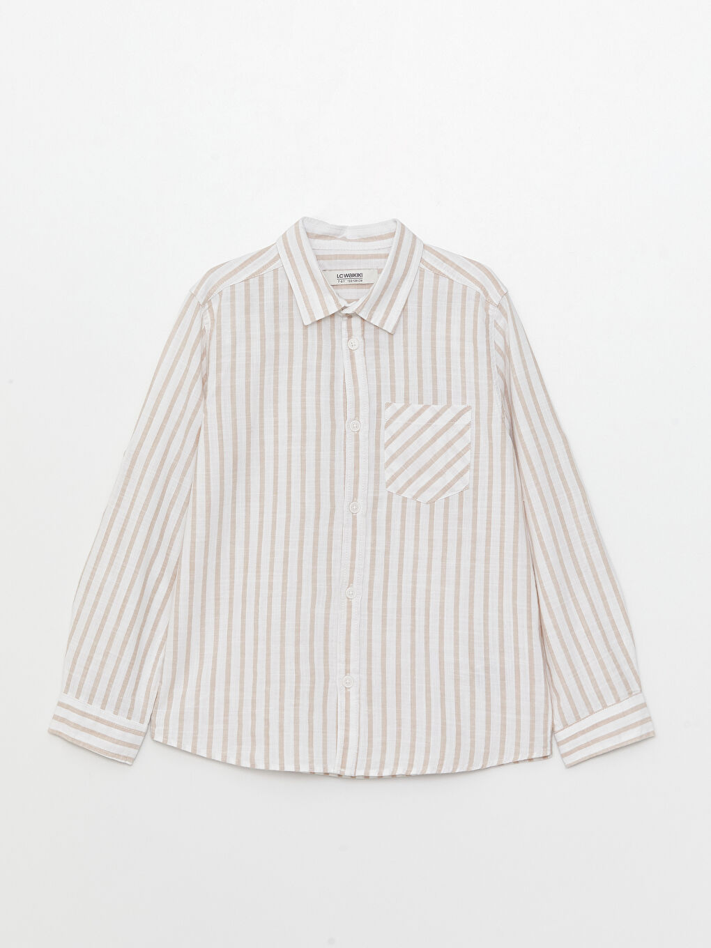 Striped Long Sleeve Boys' Shirt-4