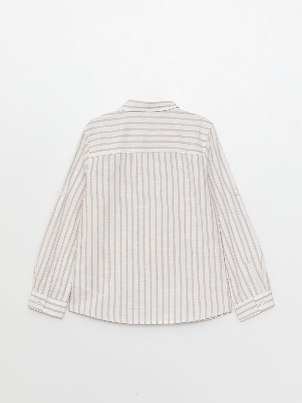 Striped Long Sleeve Boys' Shirt-6