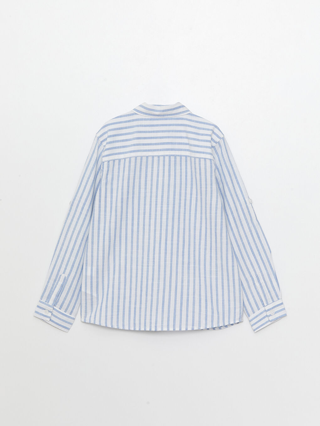 قميص مخطط كم طويل للأولاد-3