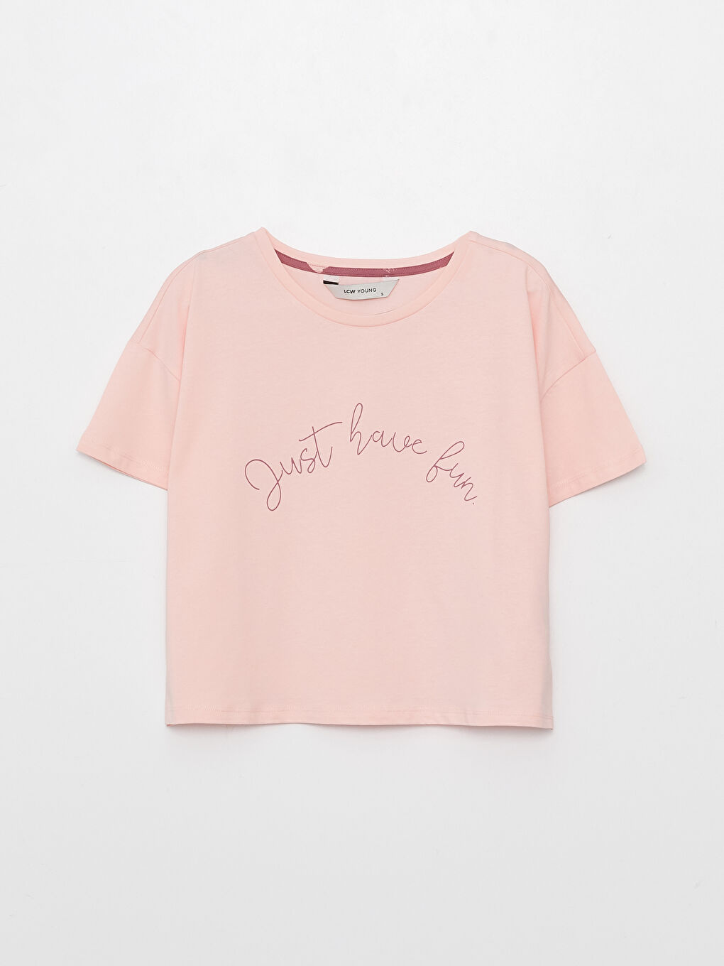 Women's Crew Neck Printed Pajamas Set-6