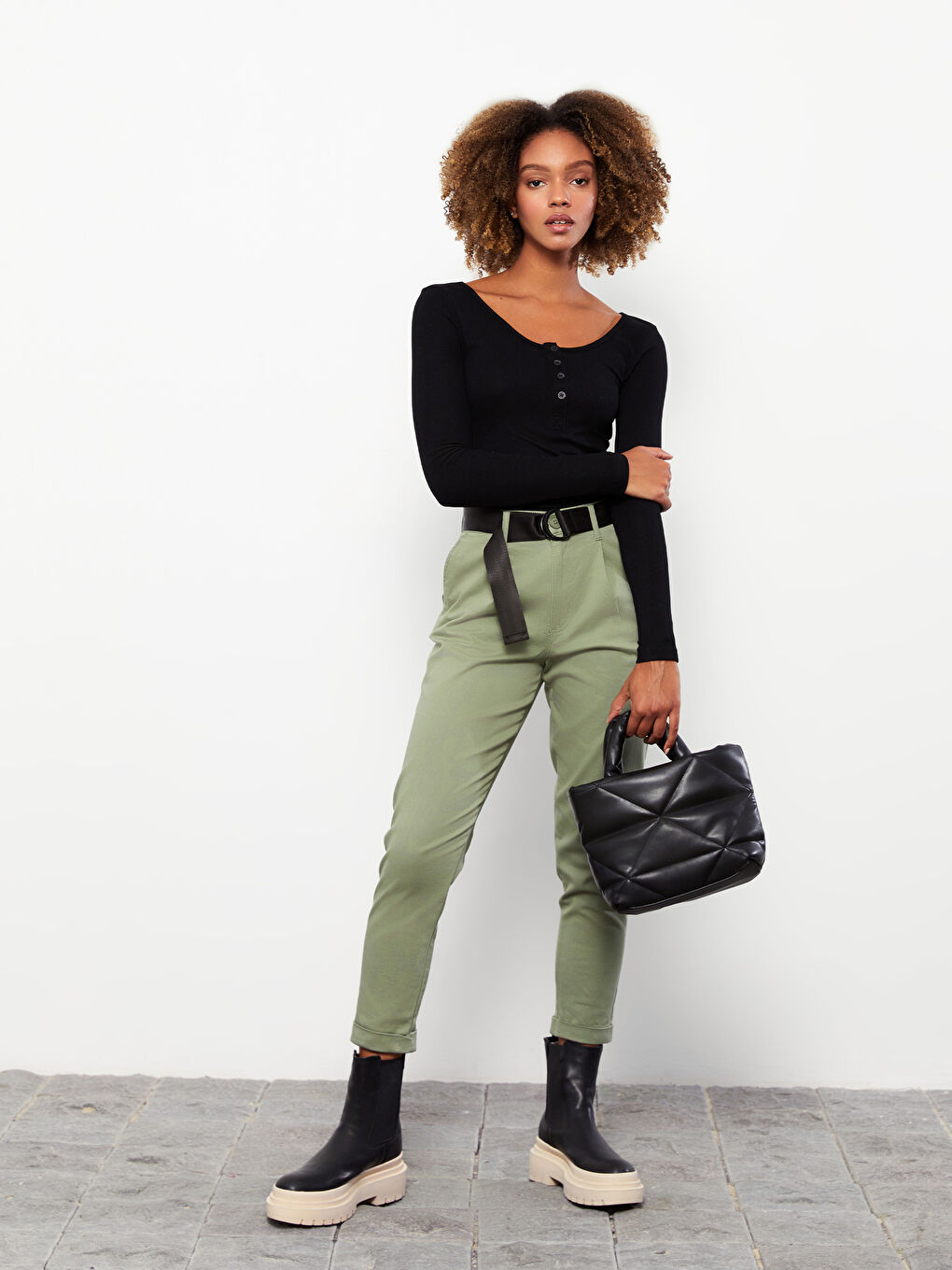 Geantă Crossbody Matlasată din Piele Ecologică pentru Femei-1