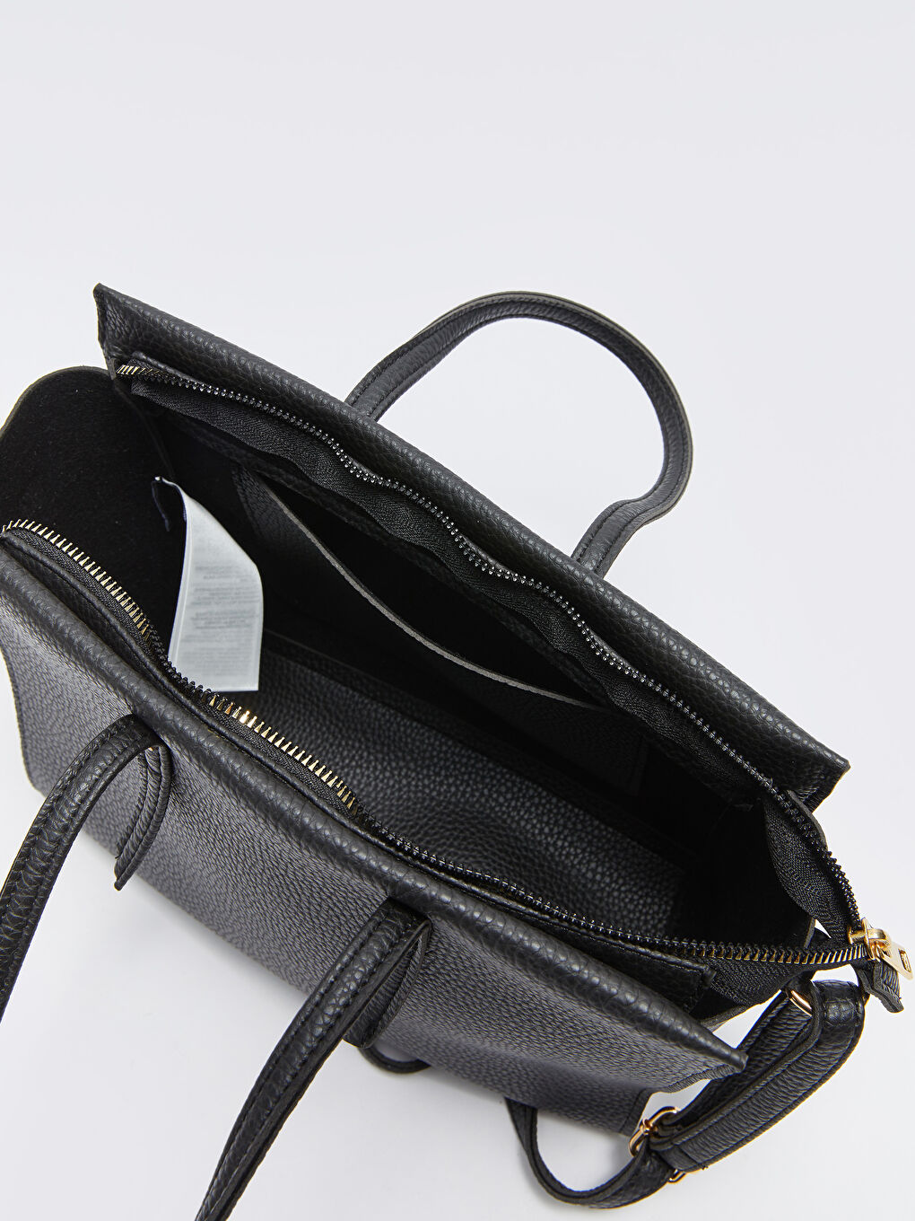 حقيبة كتف نساء بمظهر الجلد-5